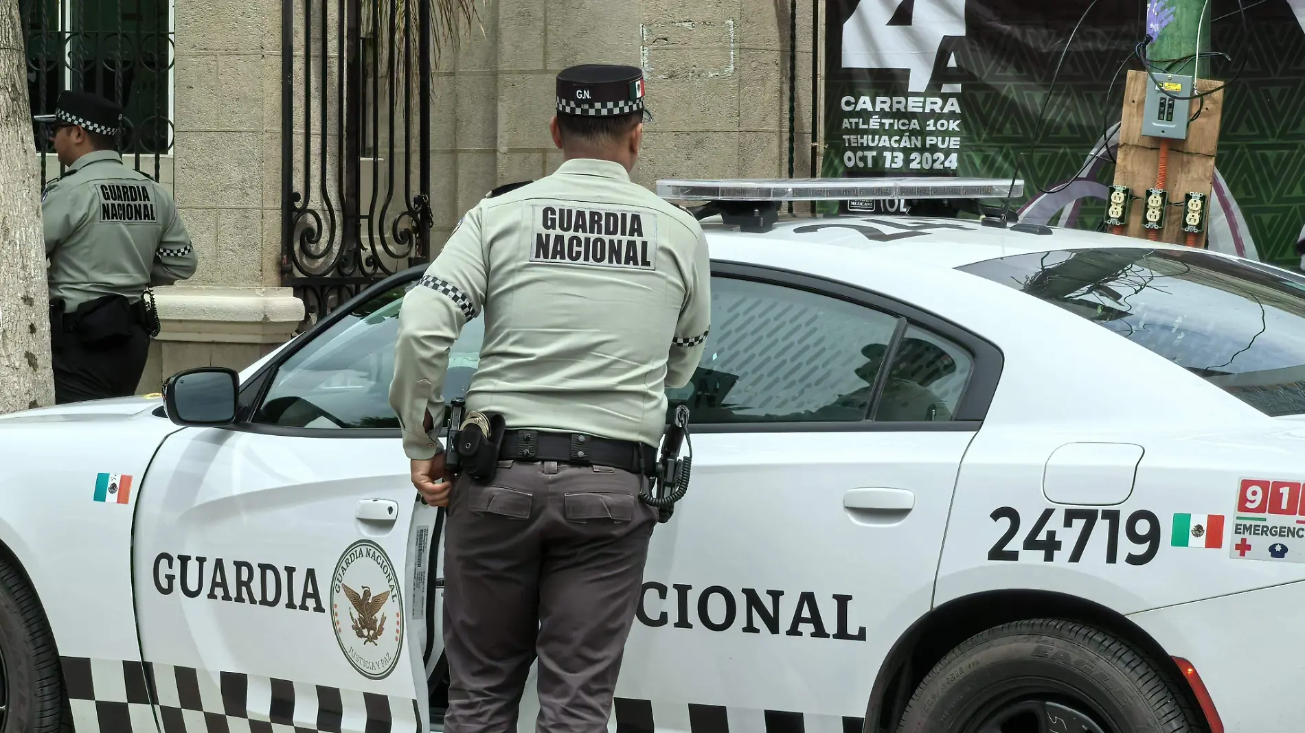 guardia nacional en Tehuacan